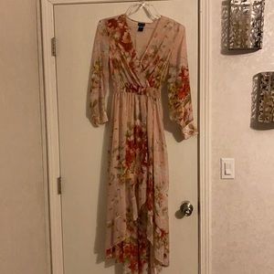 Kate and Lily high low sheer dress size 4